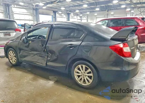 2012 Honda Civic Ex из США, поврежденный, VIN 19XFB2F84CE101888